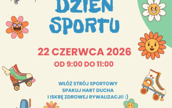 Orange Blue and Yellow Illustrated Sports Festival Poster Orange Blue and Yellow Illustrated Sports Festival Poster